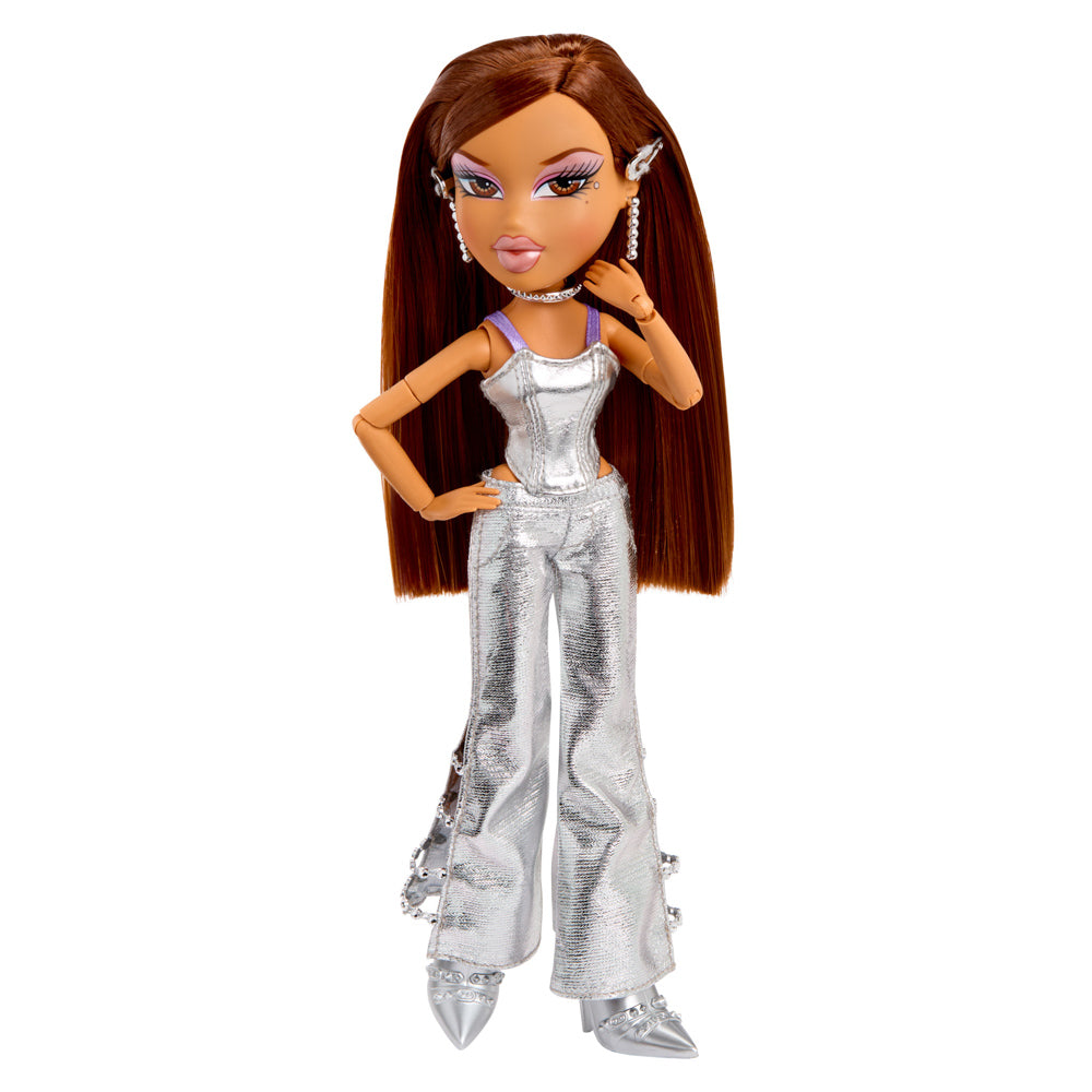 Bratz Charmz Yasmin Fashion Doll with bracelet.