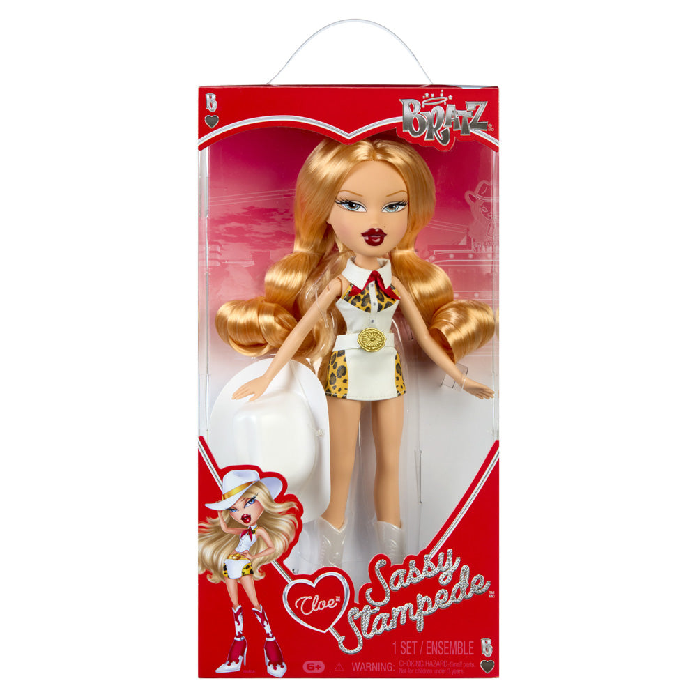 Bratz Sassy Stampede Western Cowgirl Doll - Cloe, in packaging.
