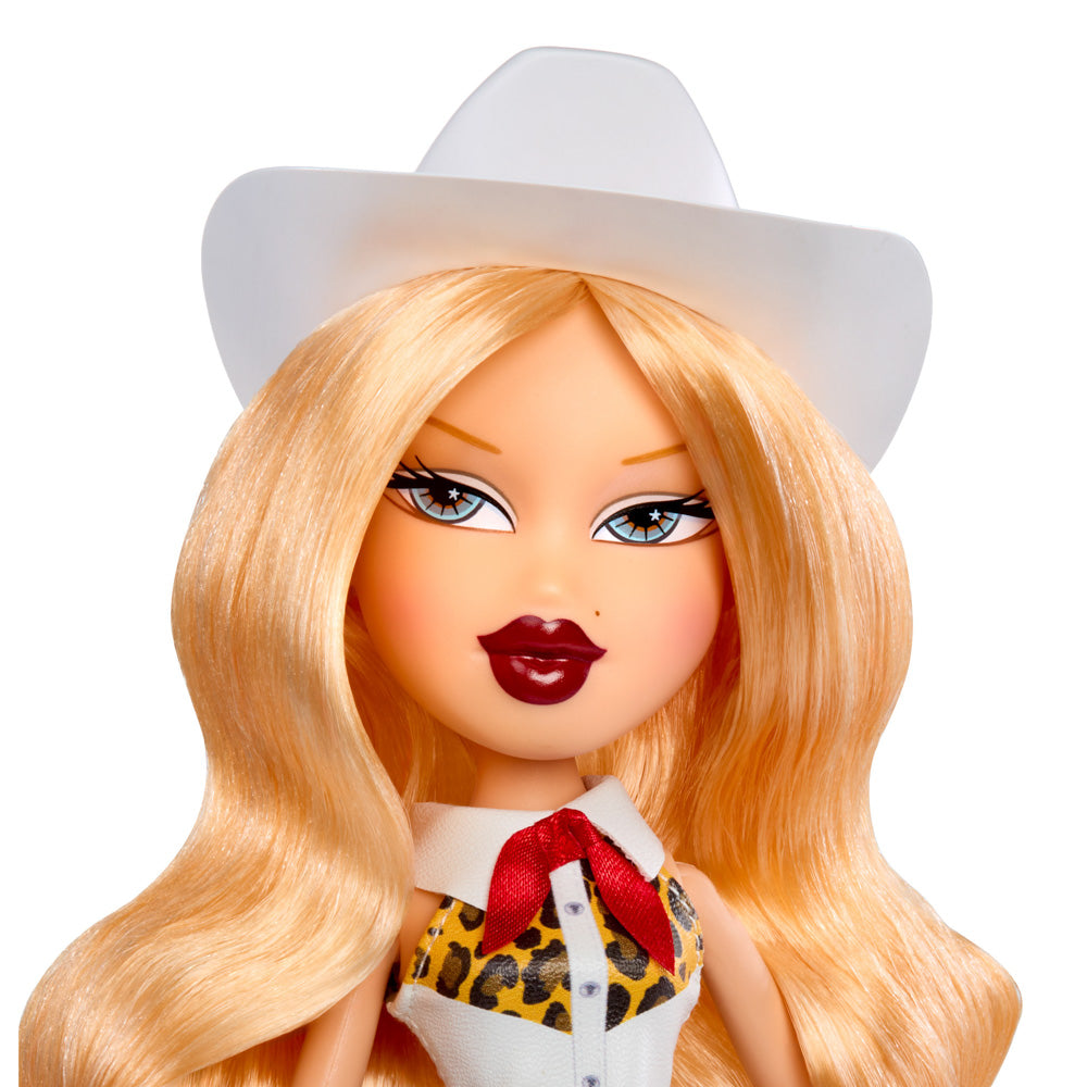 Close up of the Bratz Sassy Stampede Western Cowgirl Doll - Cloe.