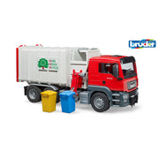 Bruder Man Tgs Side Load Garbage Truck - Toyworld NZ