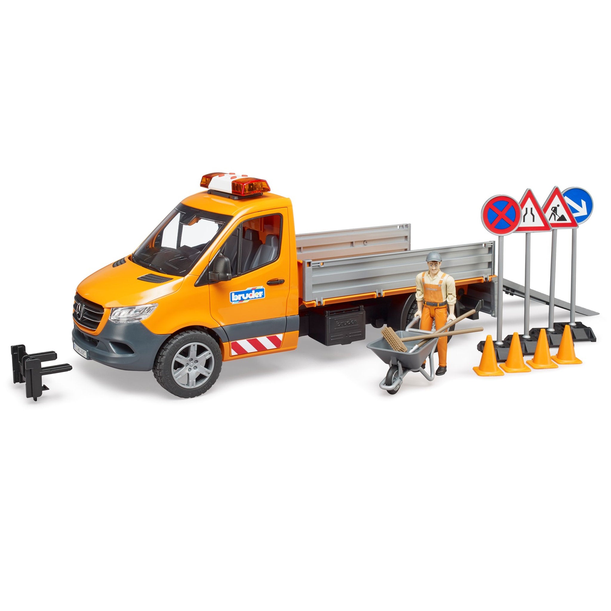 Bruder 1:16 Mercedes G3 Sprinter Municipal & Driver with Light & Sound