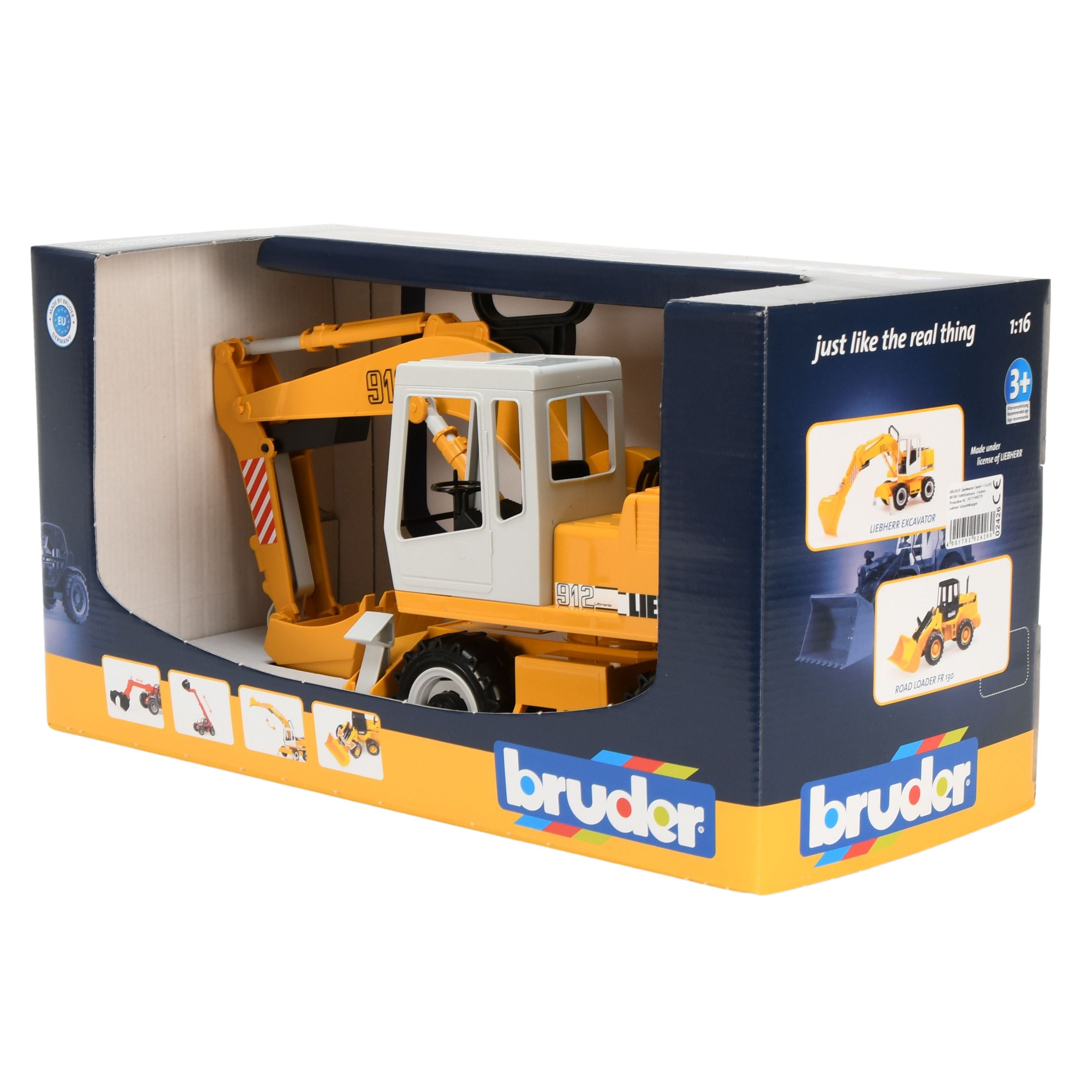 Bruder 1:16 Liebherr Wheeled Excavator