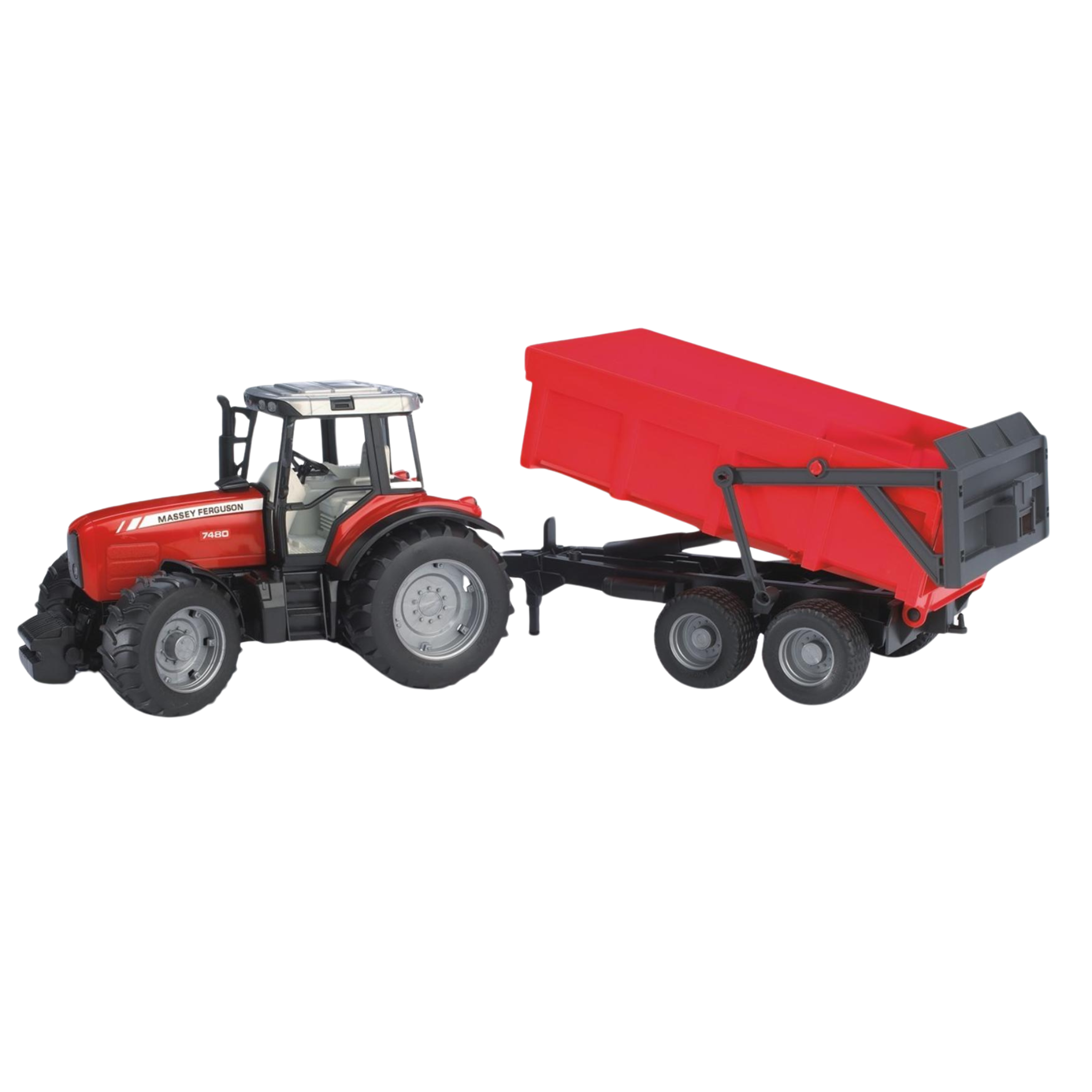 Bruder Massey Ferguson Tractor With Trailer - Toyworld NZ