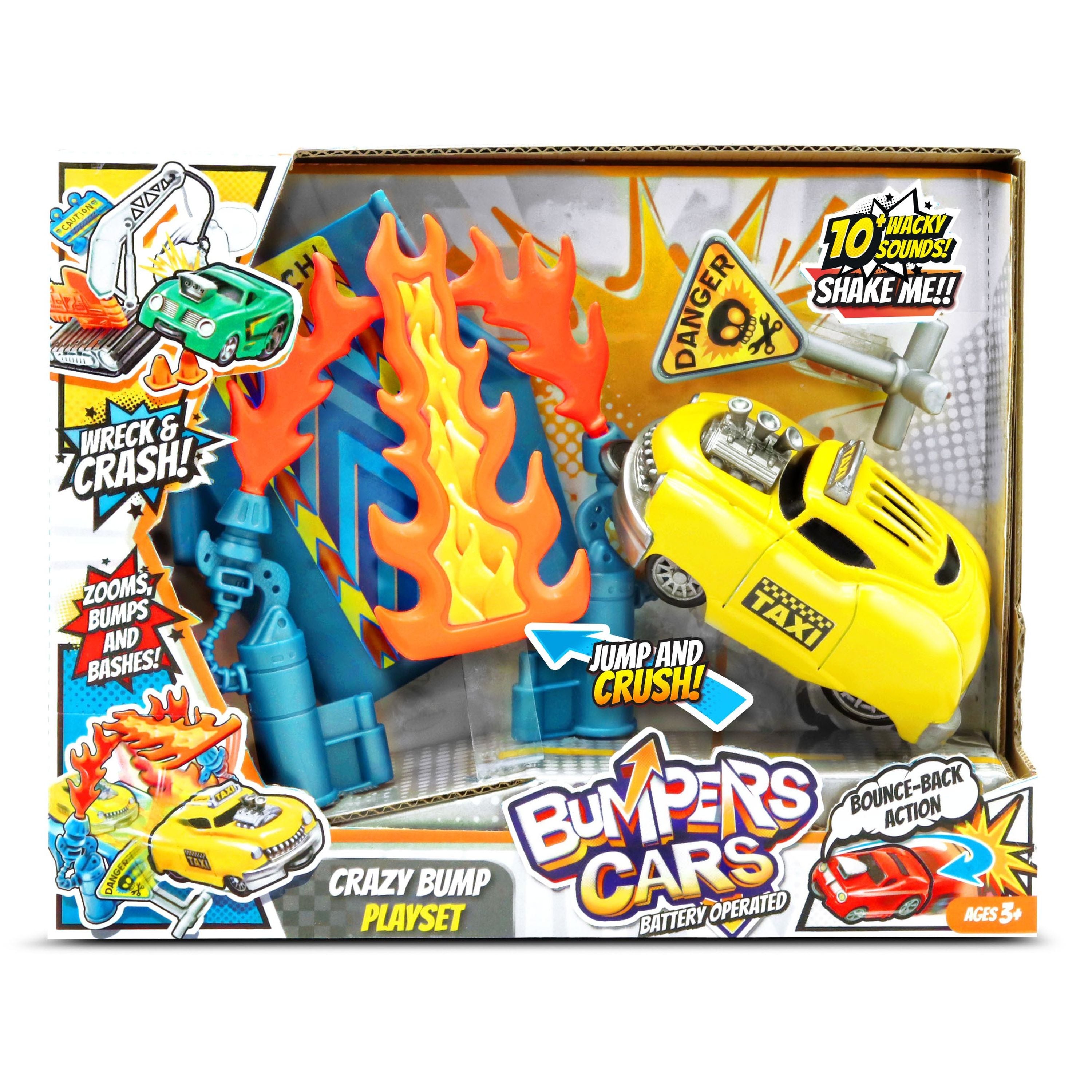 Bumpers Cars Crazy Bump Playset Assorted Styles
