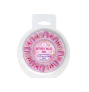 Pink Poppy Butterfly Ballet Press On Nails