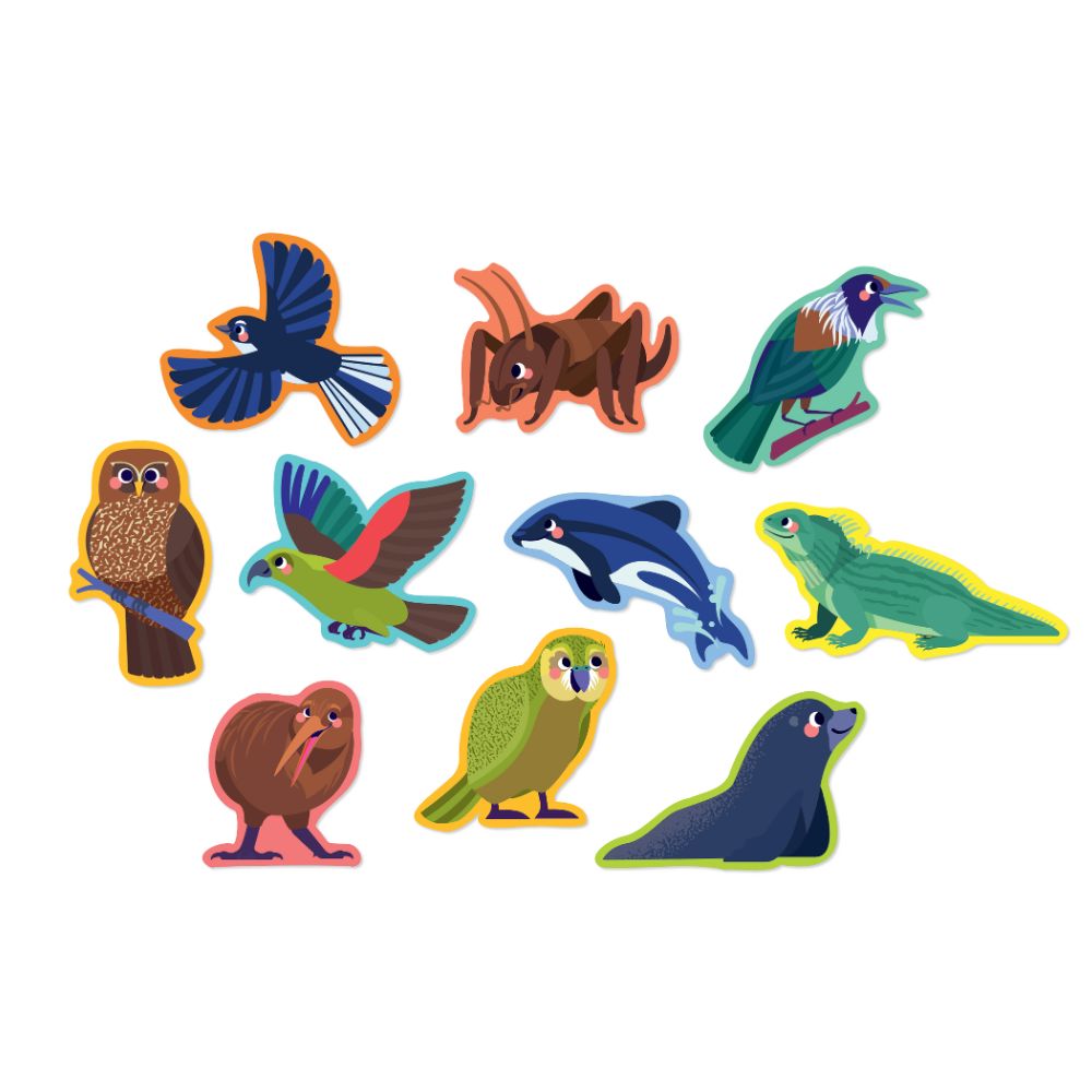 Crocodile Creek Croc Creek 2Pc Lets Begin Canister: Nz Animals