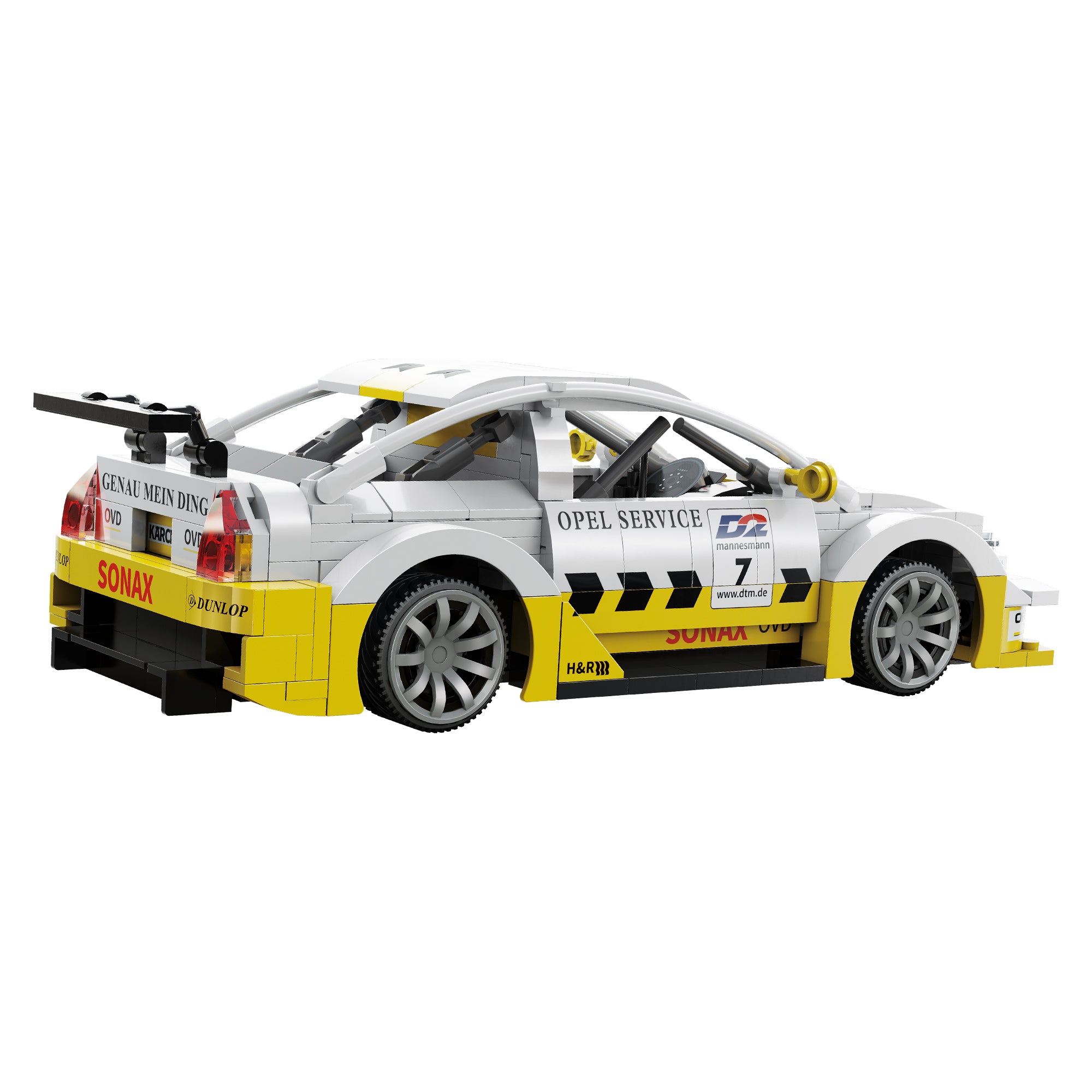 CaDA 1:20 Brick Opel Astra V8 Coupe RC Dual Control Car