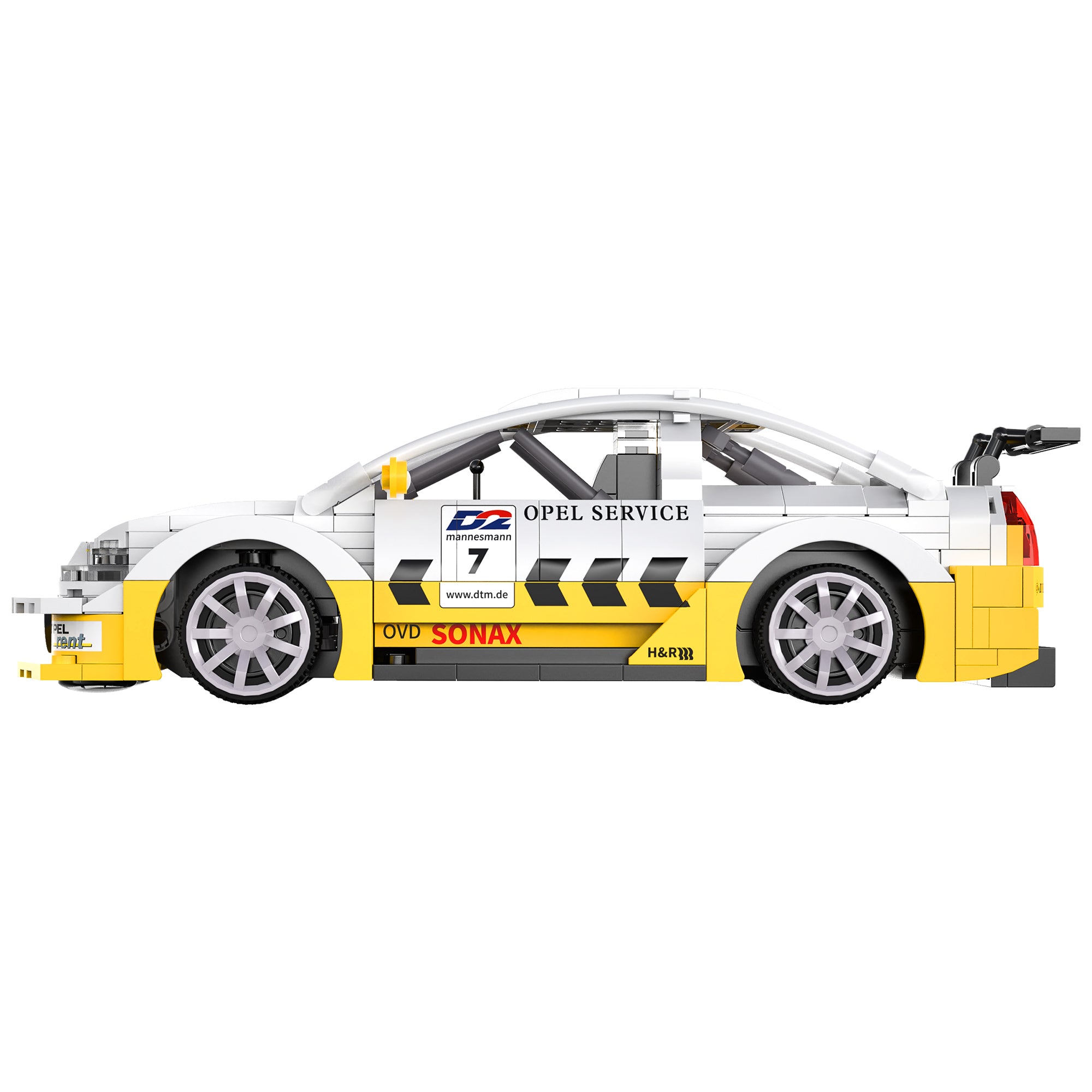 CaDA 1:20 Brick Opel Astra V8 Coupe RC Dual Control Car