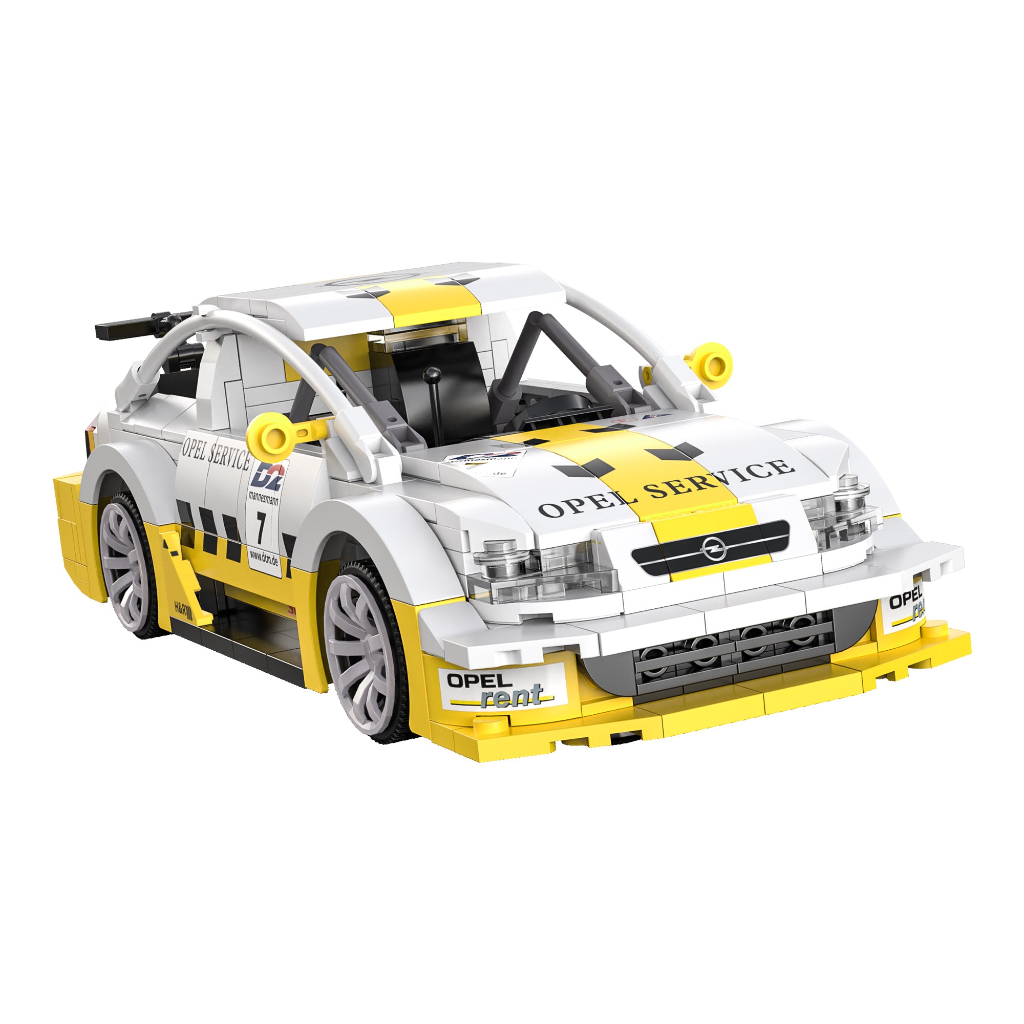CaDA 1:20 Brick Opel Astra V8 Coupe RC Dual Control Car