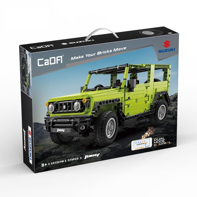 CaDA 1:10 Jimny Off-Roader RC Dual Control Brick Car