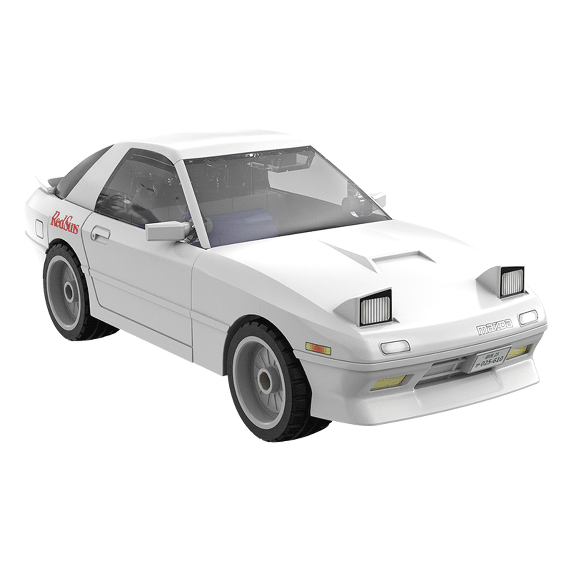 CaDA 1:24 Initial-D Mazda RX-7 FC Car