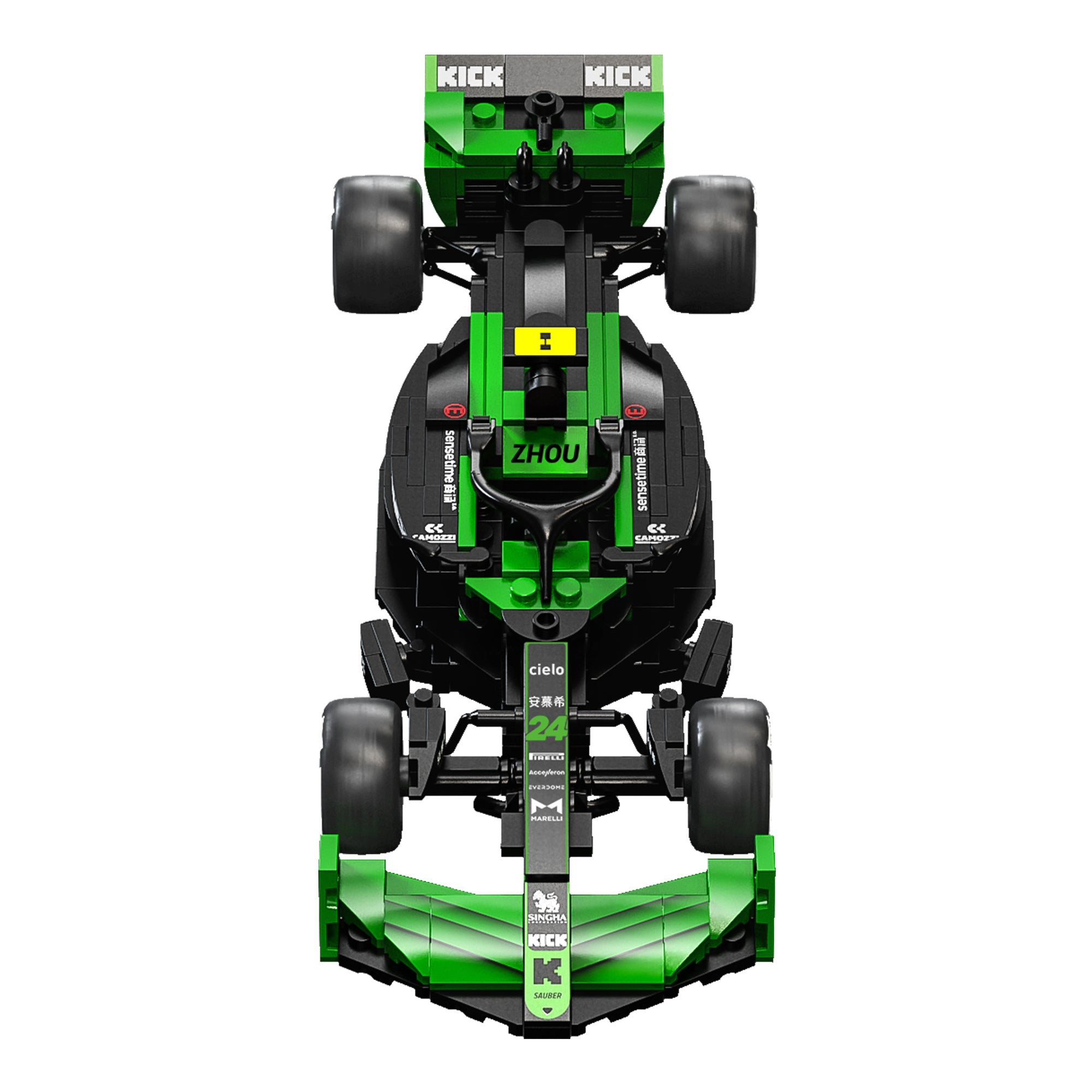 CaDA 1:24 Brick Kick Sauber F1 Team C44 2024 Car