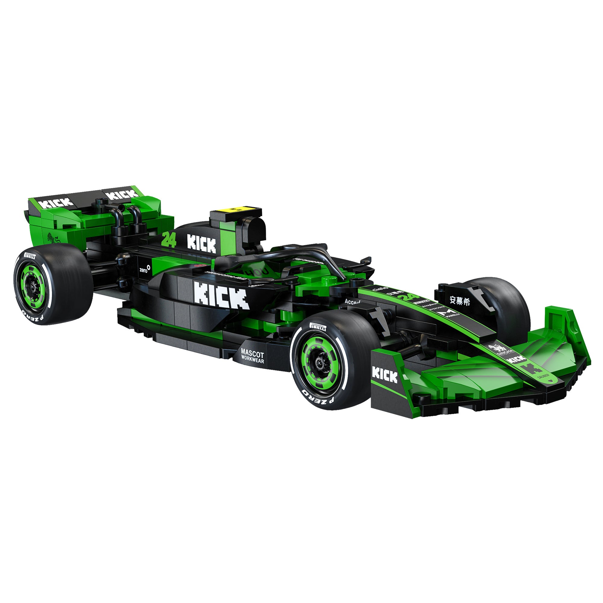 CaDA 1:24 Brick Kick Sauber F1 Team C44 2024 Car
