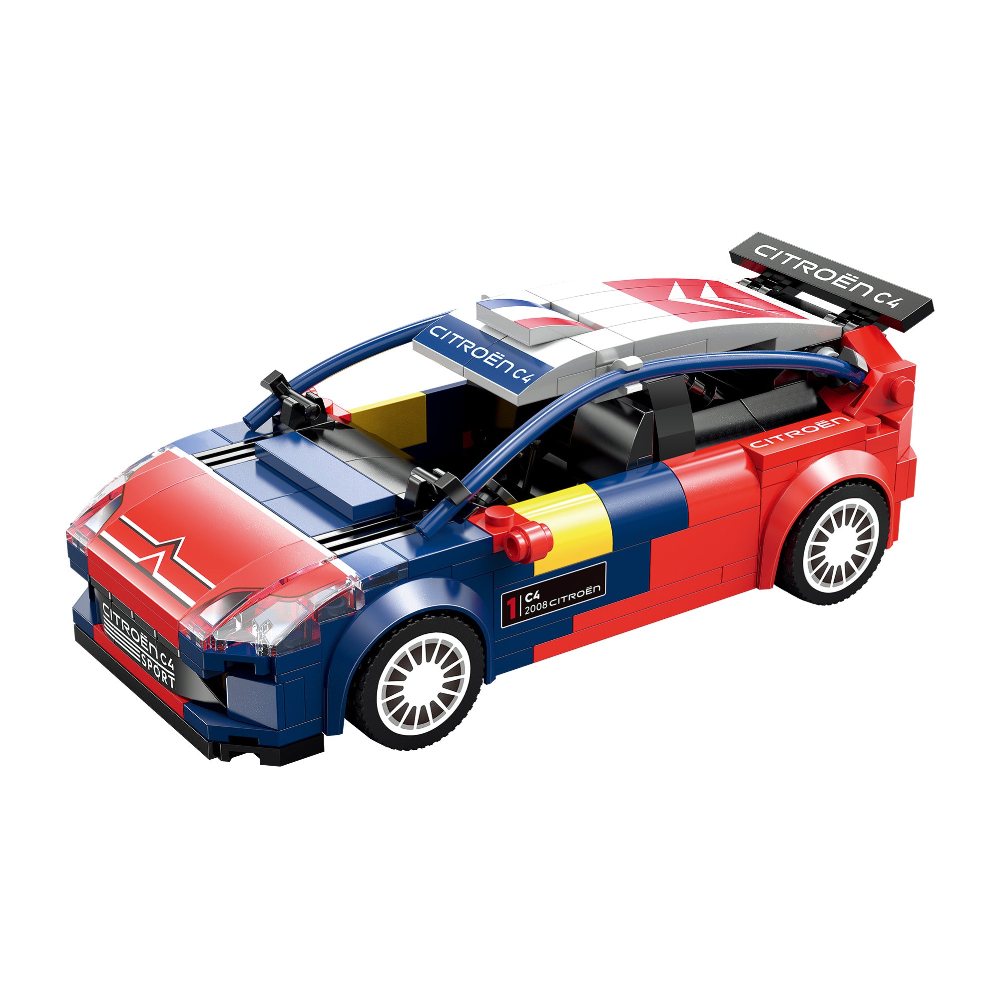 CaDA 1:24 Brick 2008 Citreon C4 WRC Car