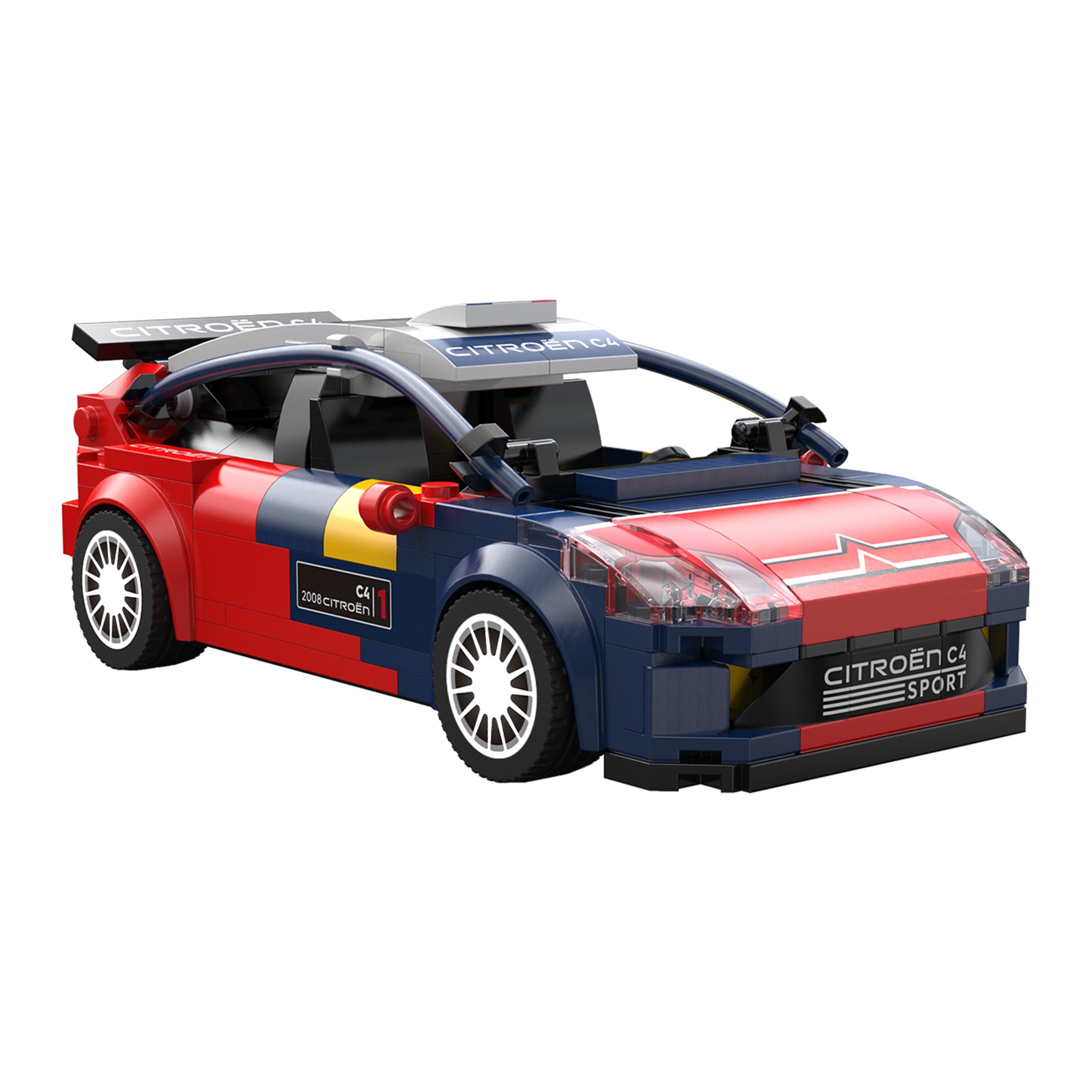 CaDA 1:24 Brick 2008 Citreon C4 WRC Car