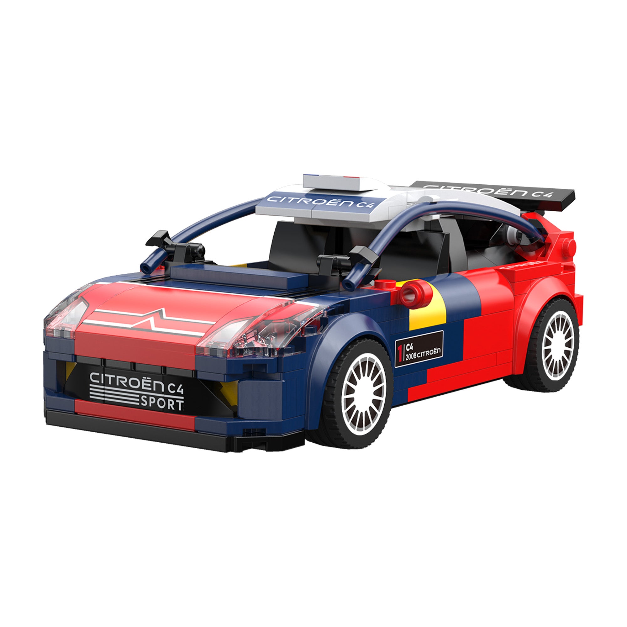 CaDA 1:24 Brick 2008 Citreon C4 WRC Car