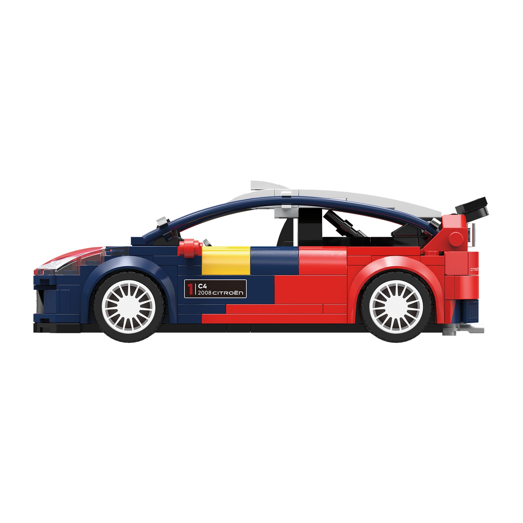 CaDA 1:24 Brick 2008 Citreon C4 WRC Car
