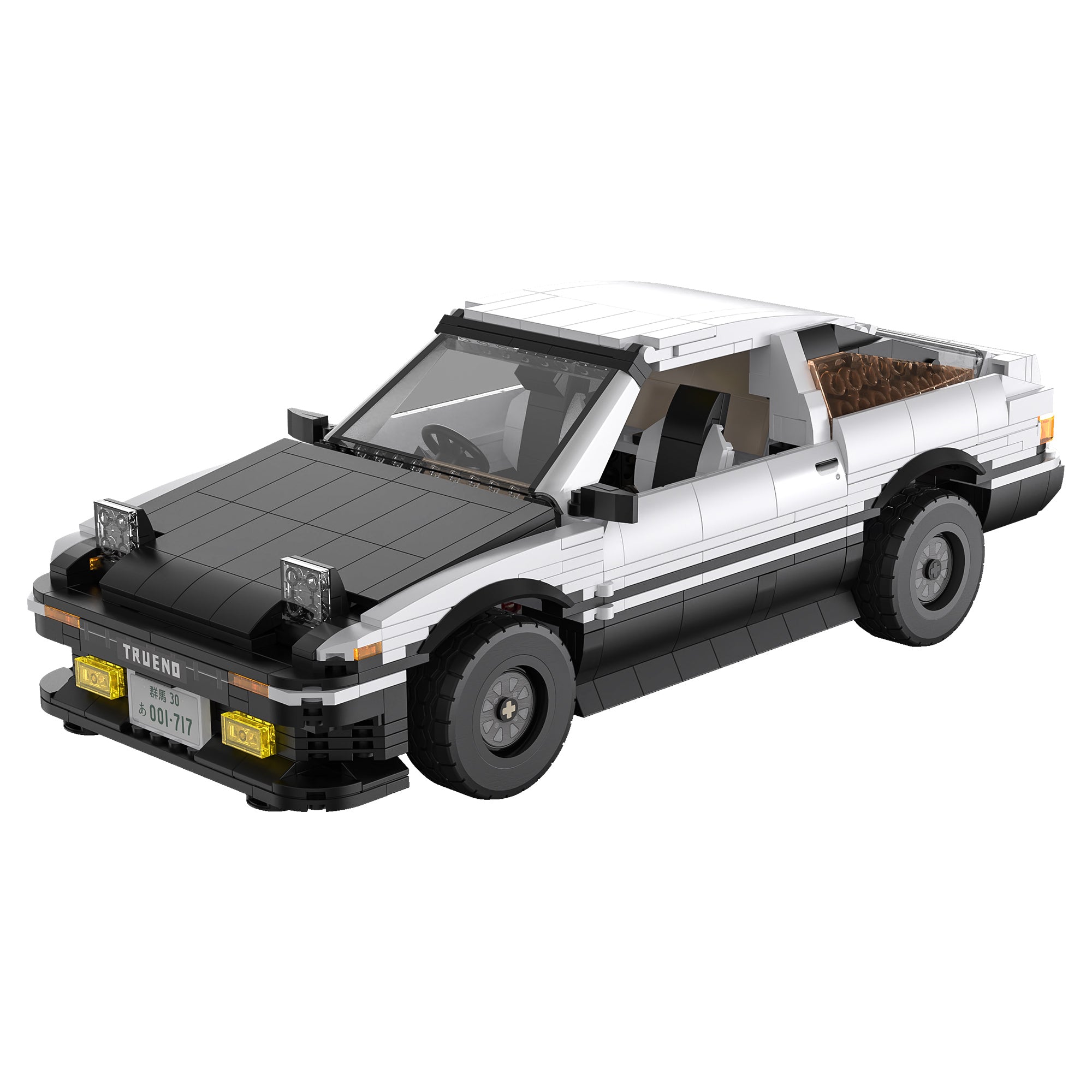 CaDA 1:12 AE86 Trueno Brick Car