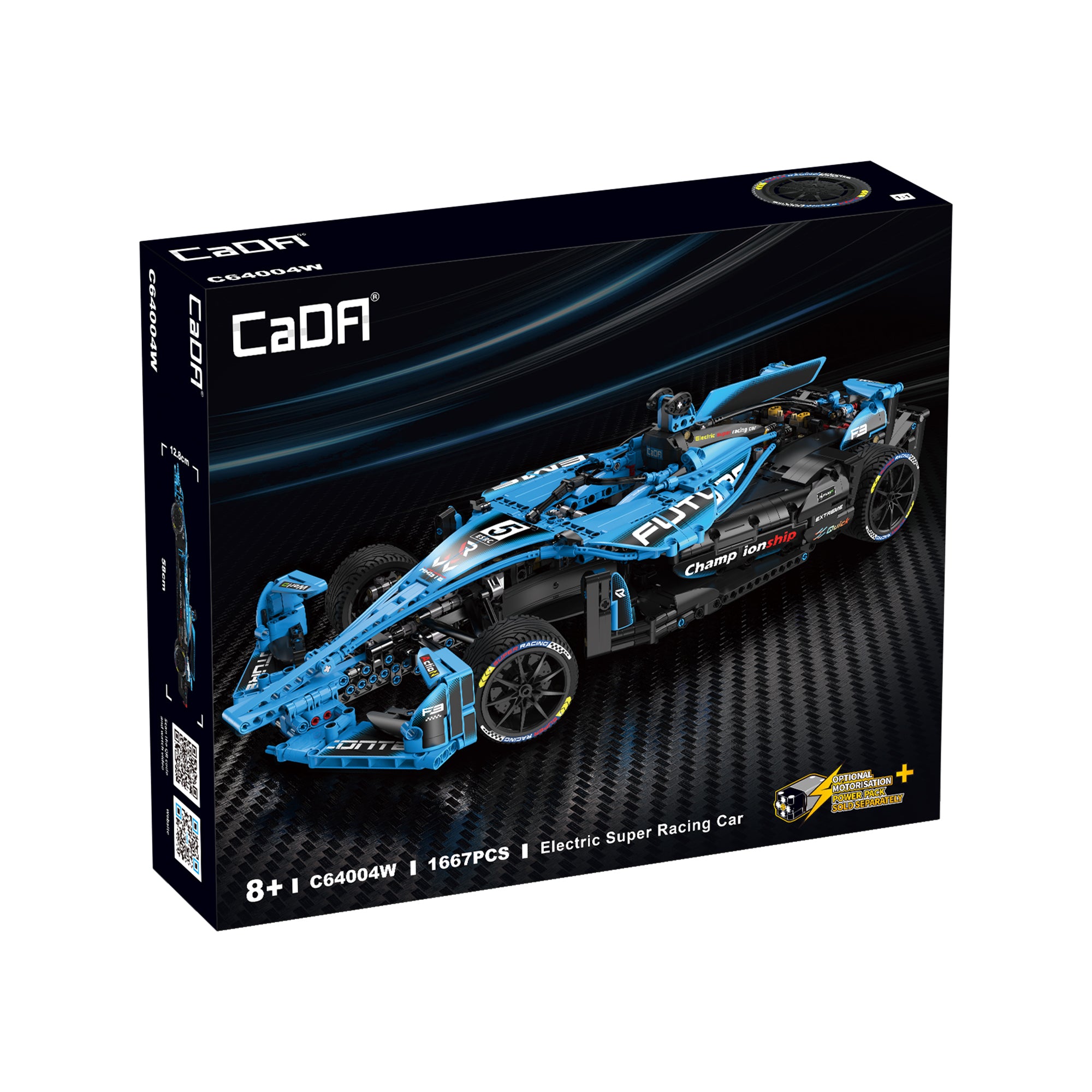 CaDA 1:8 Brick Electric Super Racing Car