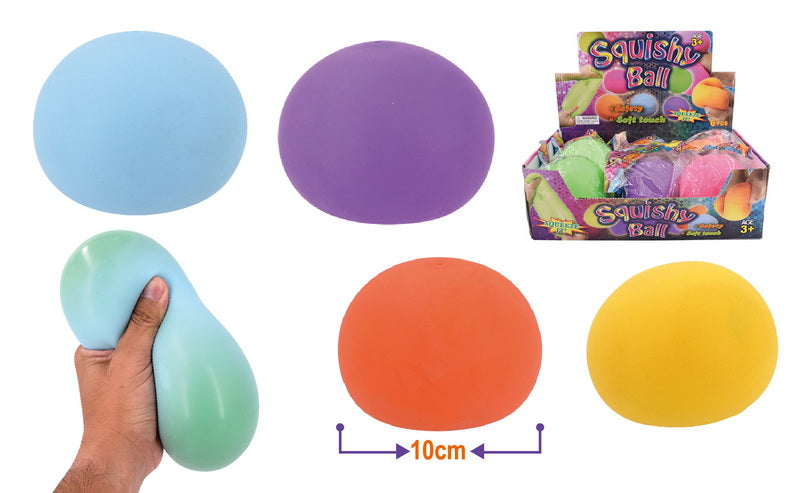 Giant Squishy Ball Assorted Styles – Toyworld NZ