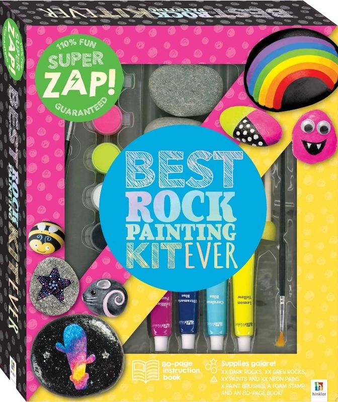 Hinkler Super Zap! Best Rock Art Kit Ever