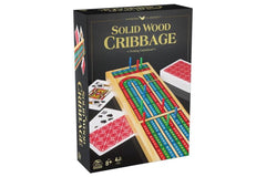 CLASSIC GAMES SOLID WOOD CRIBBAGE