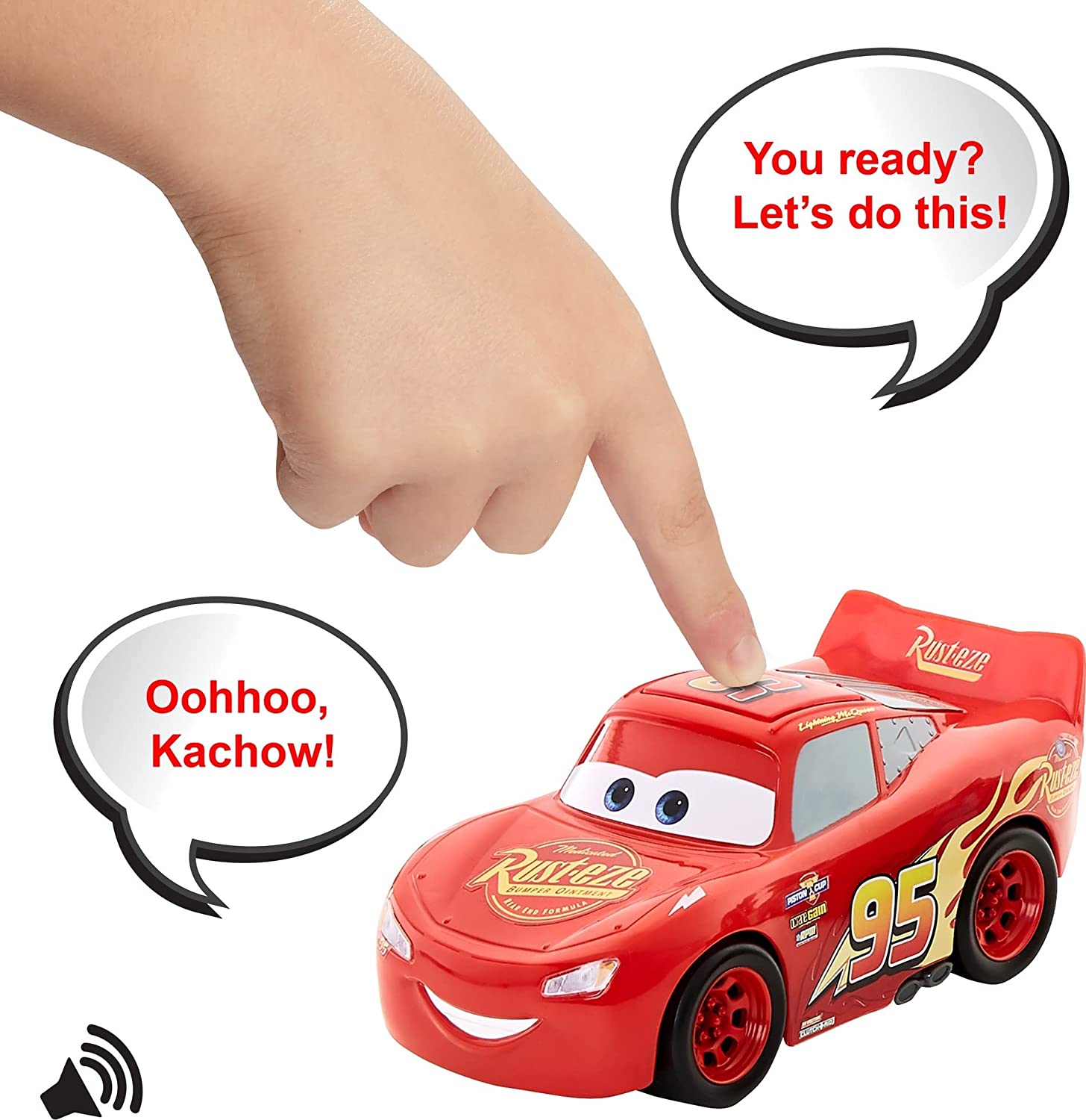 Disney And Pixar Cars Track Talkers Lightning Mcqueen