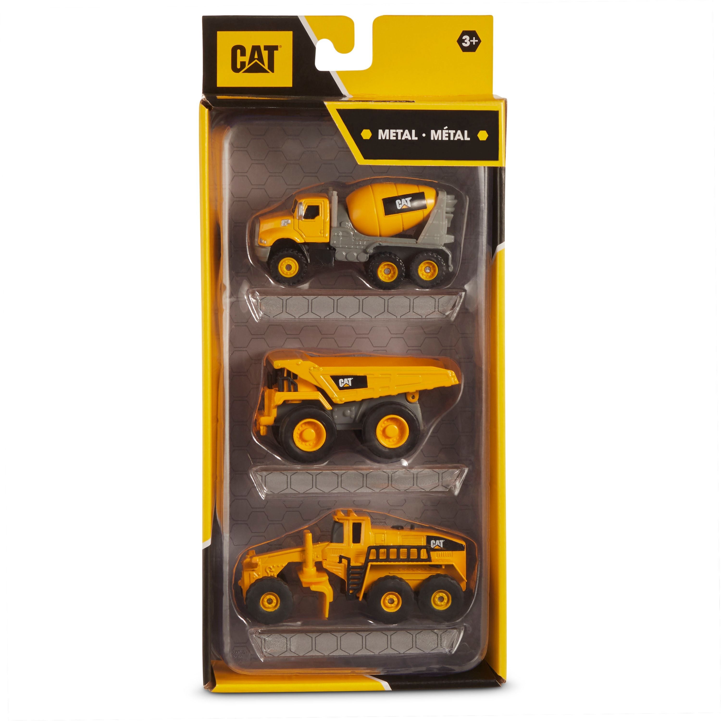 CAT Metal Machines 3 Pack Assorted Styles - Toyworld NZ
