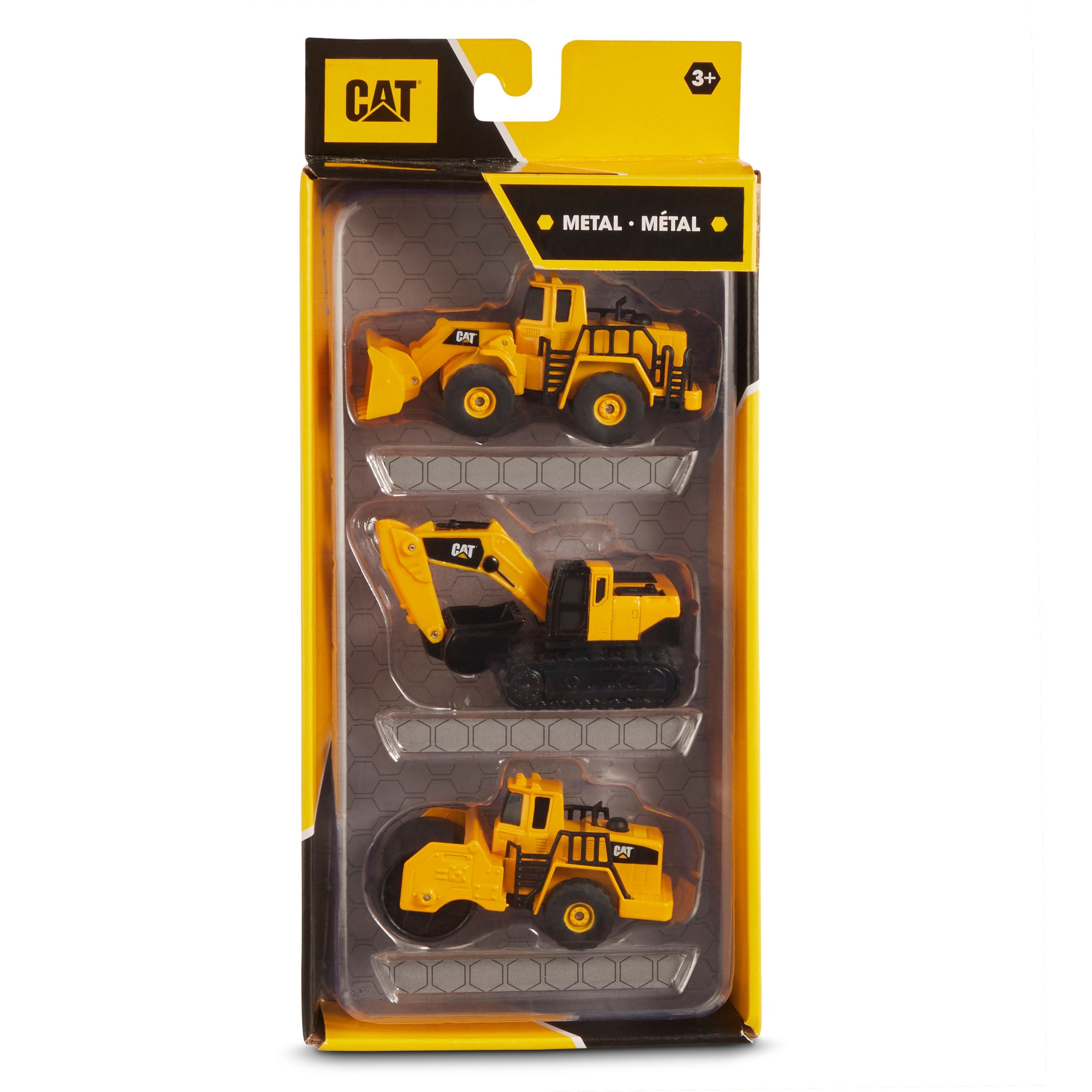 CAT Metal Vehicle 3 Pack Wheel Loader - Toyworld NZ