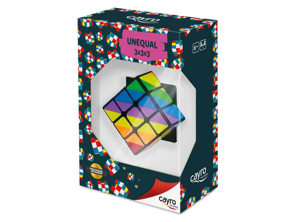 Cayro Cube 3X3 Unequal - Toyworld NZ