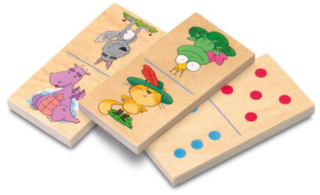 Cayro Kids Wooden Dominos