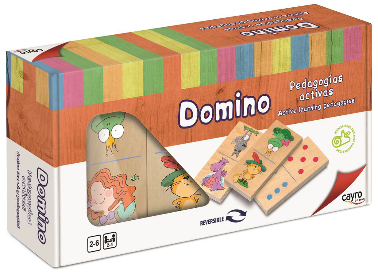 Cayro Kids Wooden Dominos