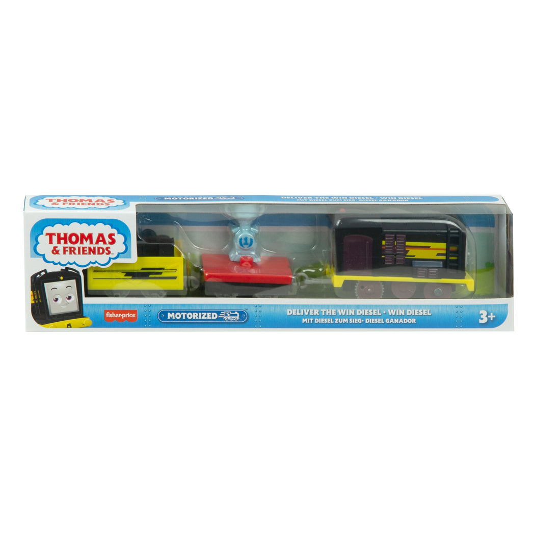 Fisher-Price Thomas & Friends Motorized Greatest Moments Engine Deliver The Win Diesel - 1
