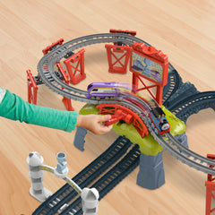 FISHER-PRICE THOMAS & FRIENDS RACE FOR THE SODOR CUP PUSH ALONG TRACK SET