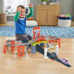 FISHER-PRICE THOMAS & FRIENDS RACE FOR THE SODOR CUP PUSH ALONG TRACK SET