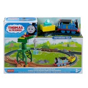 Fisher-Price Thomas & Friends Motorized Train and Track Set Cranky The Crane Cargo Drop - Toyworld NZ