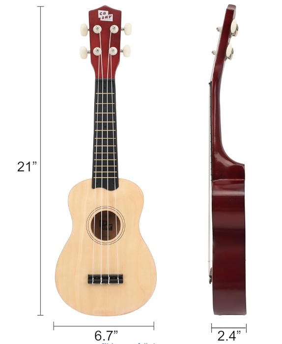 CB Sky 53cm Ukulele - Natural