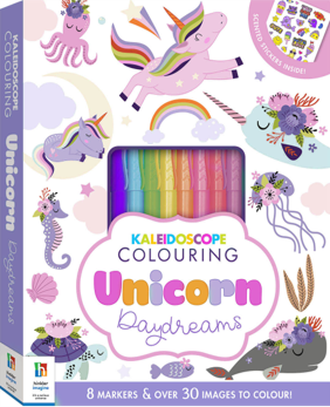 Kaleidoscope Colouring Kit Unicorn Daydreams – Toyworld NZ