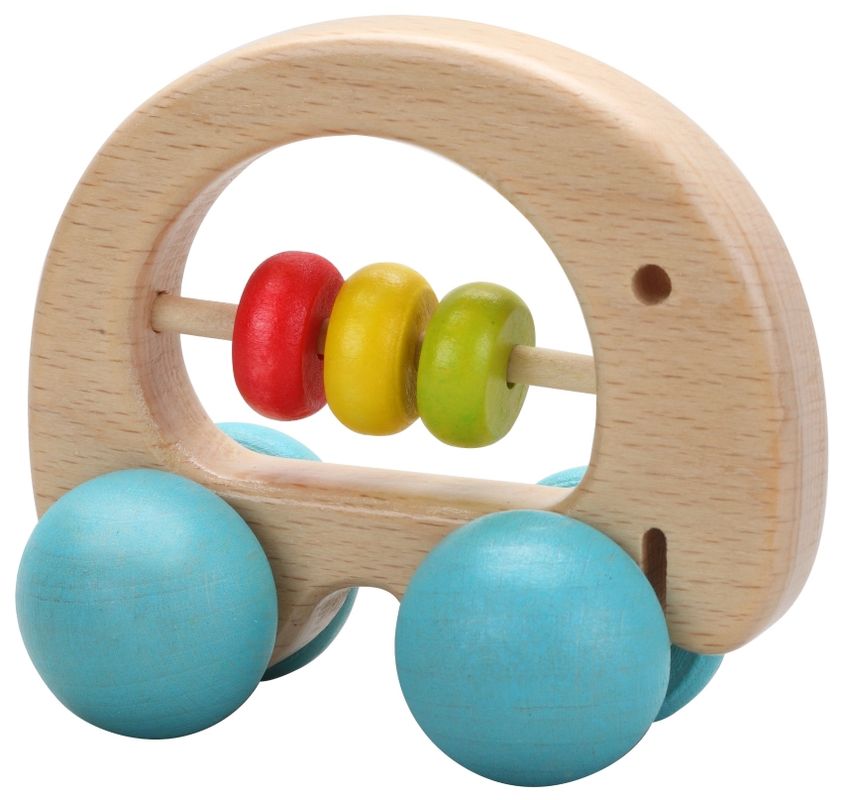 Classic World Wooden Elephant Rattle