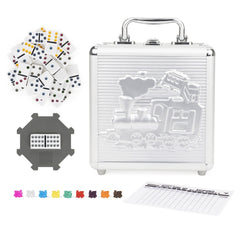 Cardinal Classics Mexican Train Dominoes In Aluminium Carry Case