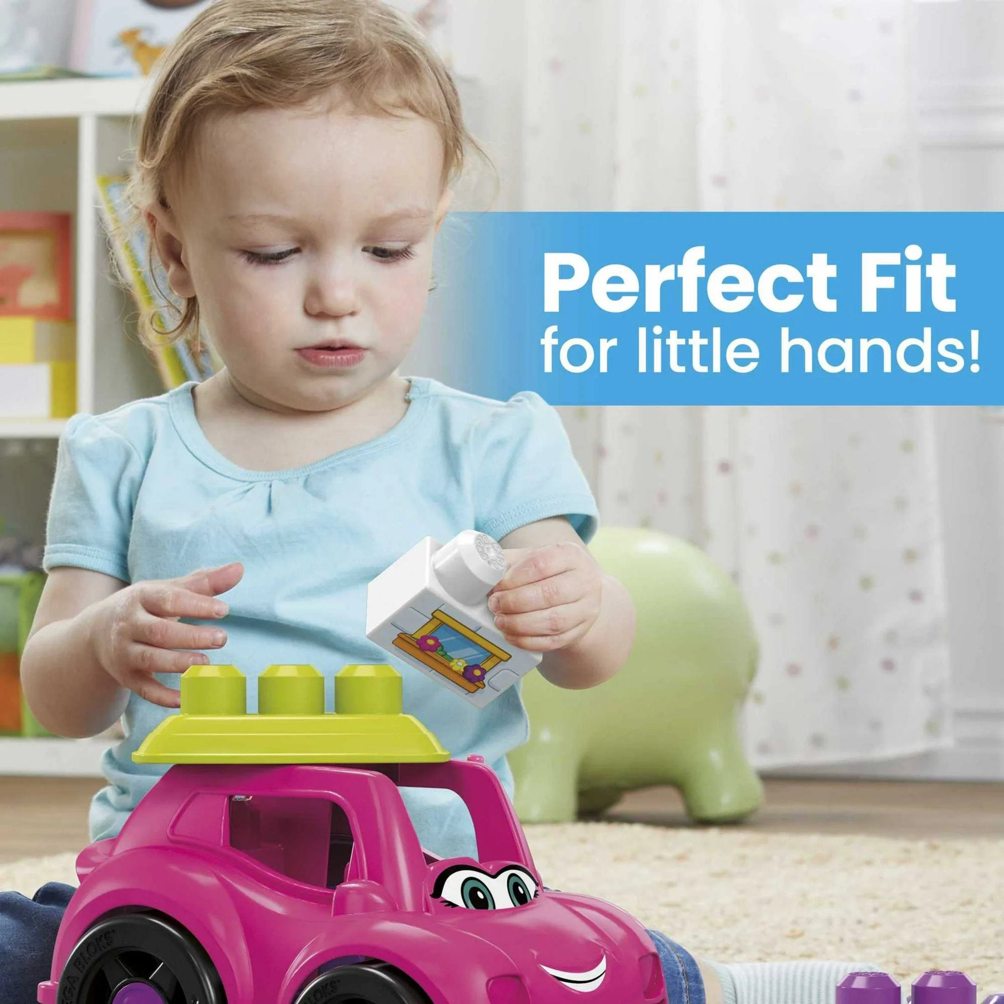 Fisher-Price MEGA Bloks First Builders Lil Vehicles Catie Convertible