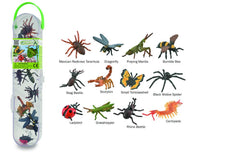 COLLECTA BOX OF MINI INSECTS & SPIDERS