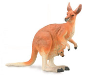 Collecta Red Kangaroo Female With Joey (Yellow)