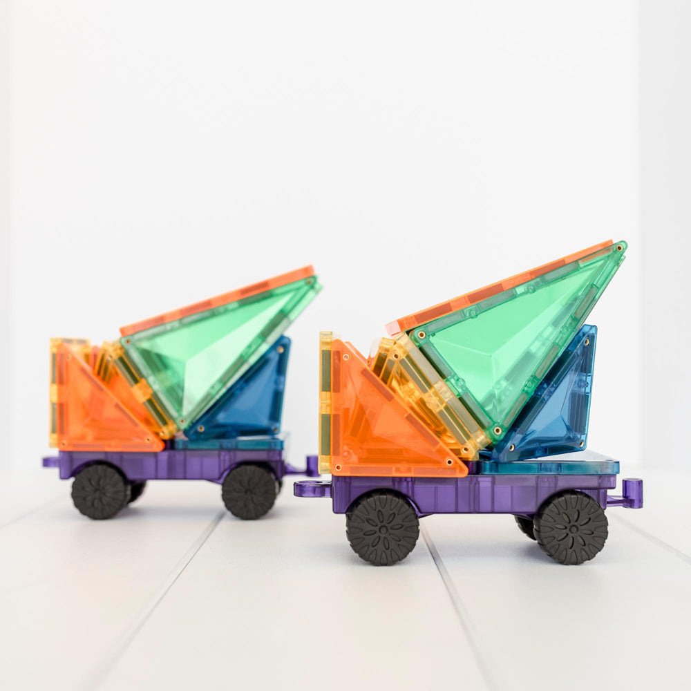 CONNETIX Magnetic Tiles 212 Piece Rainbow Mega Pack
