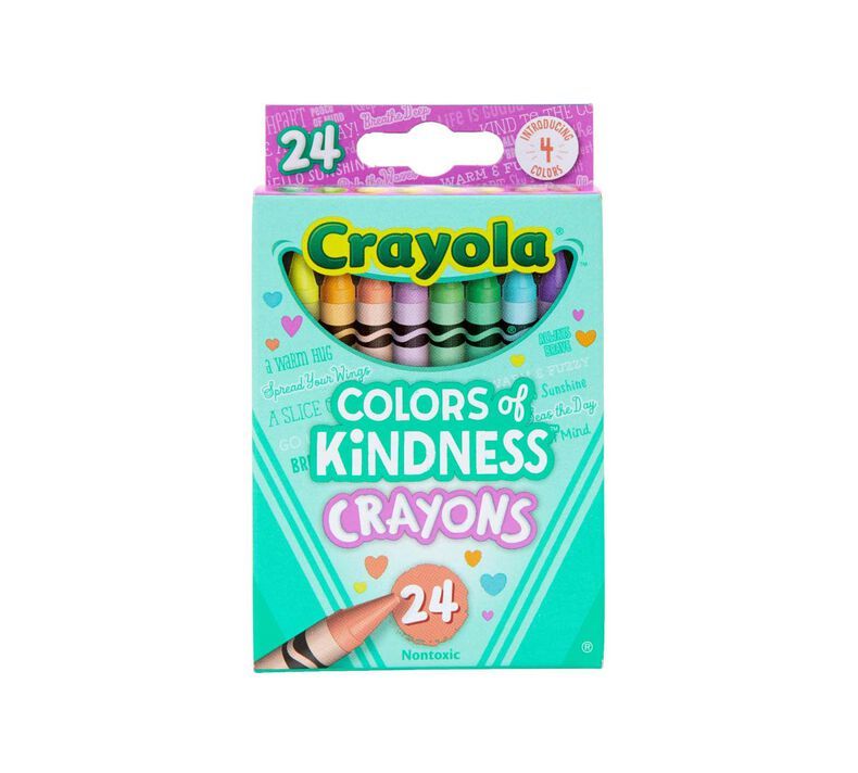 Crayola Colours Of Kindness Crayons 24 Pack