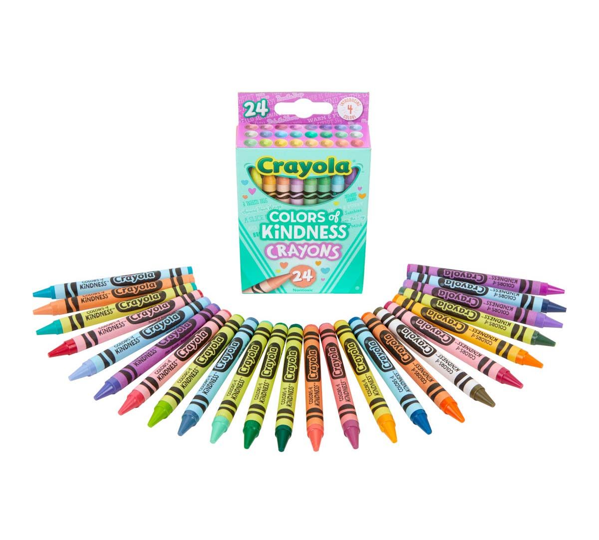 Crayola Colours Of Kindness Crayons 24 Pack