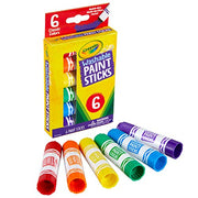 Crayola Washable Paint Sticks 6 Pack