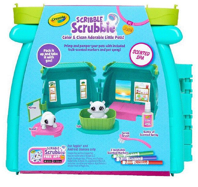 Crayola Scribble Scrubbie Pets Scented Spa