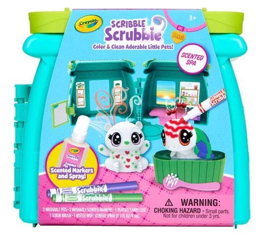 Crayola Scribble Scrubbie Pets Scented Spa