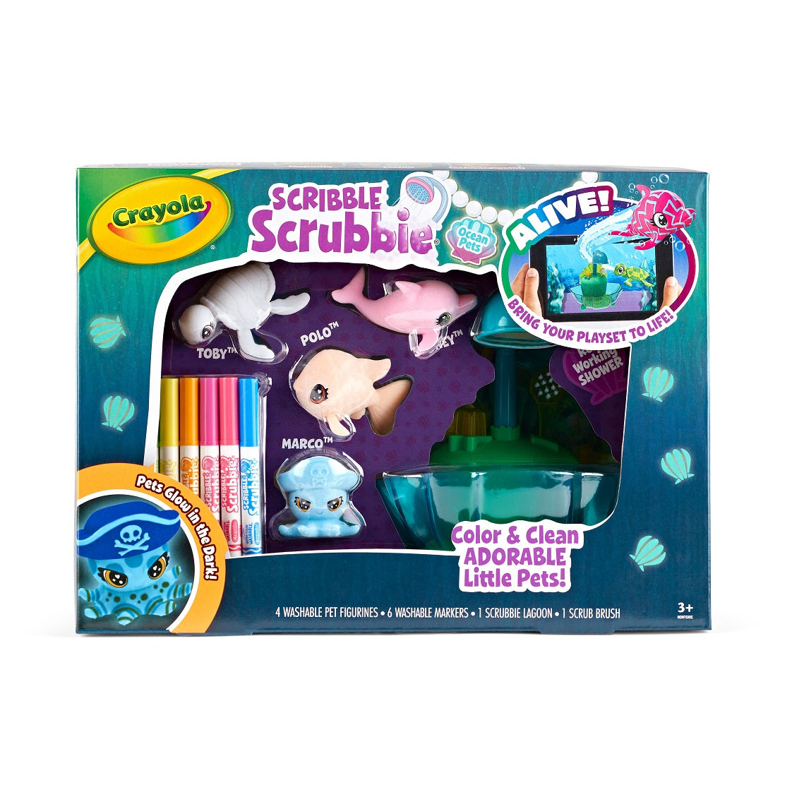 Crayola Scribble Scrubbies Glow Lagoon